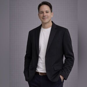 (USED LIKE NEW) Banana Republic Black Men's Blazer